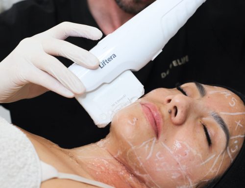 Combined techniques that improve skin quality on the face and neck